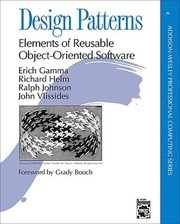Cover of Design Patterns: Elements of Reusable Object-Oriented Software by Gamma, Helm, Johnson, Vlissides