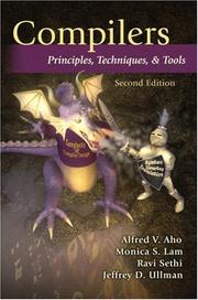 Cover of Compilers: Principles, Techniques, and Tools by Aho, Ullman, Sethi, Lam