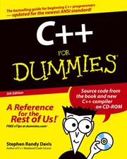 Cover of C++ For Dummies by Stephen R. Davis