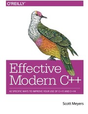 Cover of Effective Modern C++ by Scott Meyers